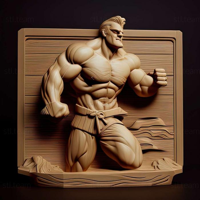 3D model Real Bout Fatal Fury Special game (STL)